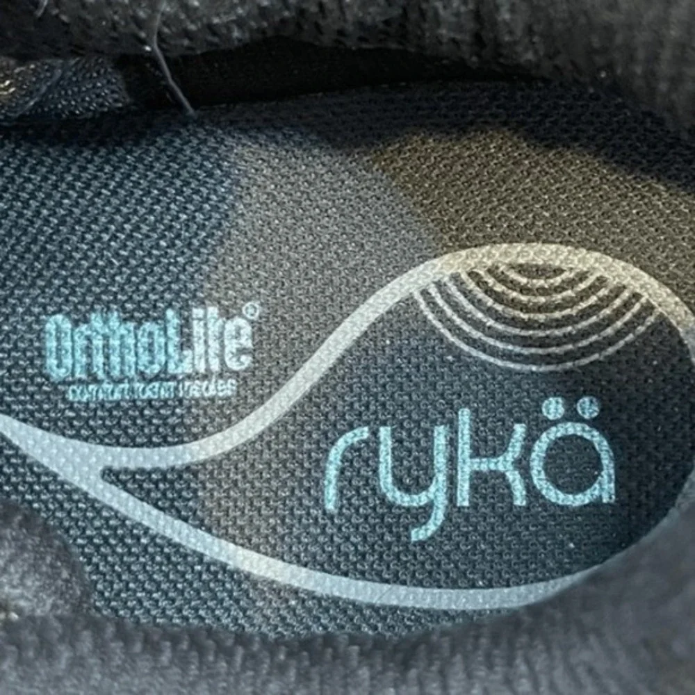 Ryka Radiant Ortholite Nitracel Fitness Walking Shoes Sneakers Brown Tan Leather